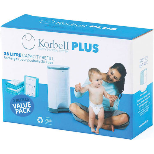 Plus 3pk Liner Refill - 26L
